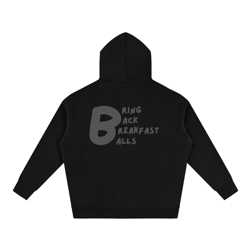 Black Out Breakfast Balls Hoodie