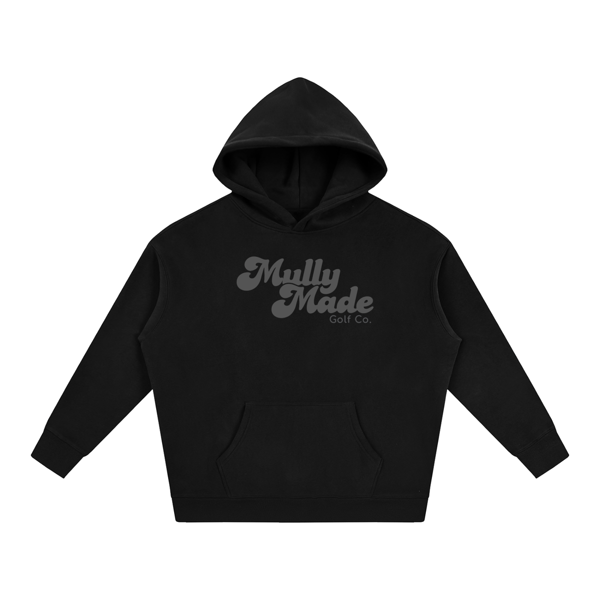 Black Out Logo Hoodie